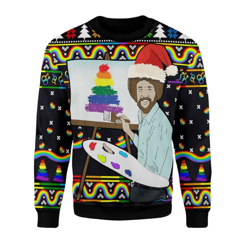 LGBT Painting Christmas Sweater