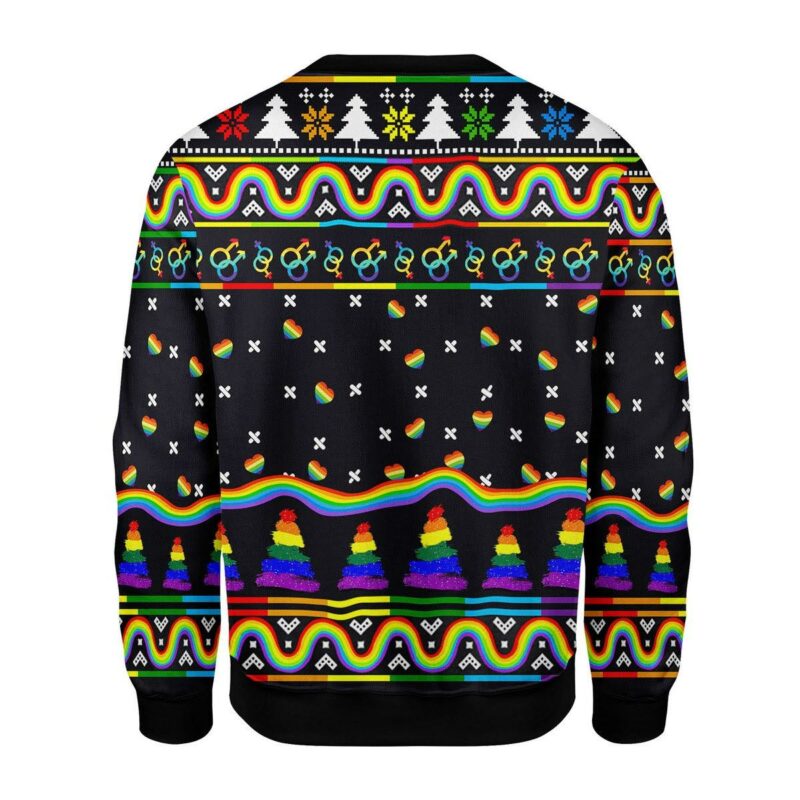 LGBT Painting Christmas Sweater