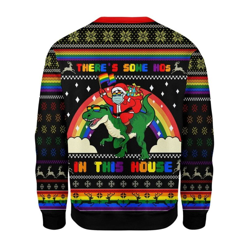 LGBT There's Some Hos In This House Christmas Sweater