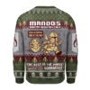 Mando's Bountry Hunting Ugly Christmas Sweater