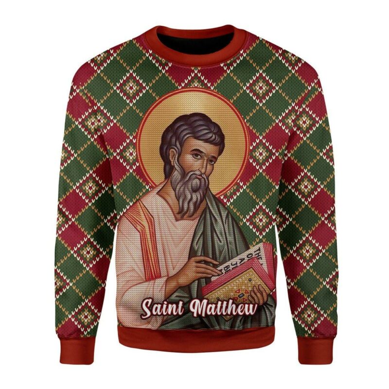 Matthew the Apostle Christmas Sweater