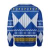 Merry Christmas Unisex Christmas Sweater Blue Power Ranger 3D Apparel