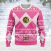 Merry Christmas Unisex Christmas Sweater Pink Power Ranger 3D Apparel