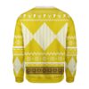 Merry Christmas Unisex Christmas Sweater Yellow Power Ranger 3D Apparel