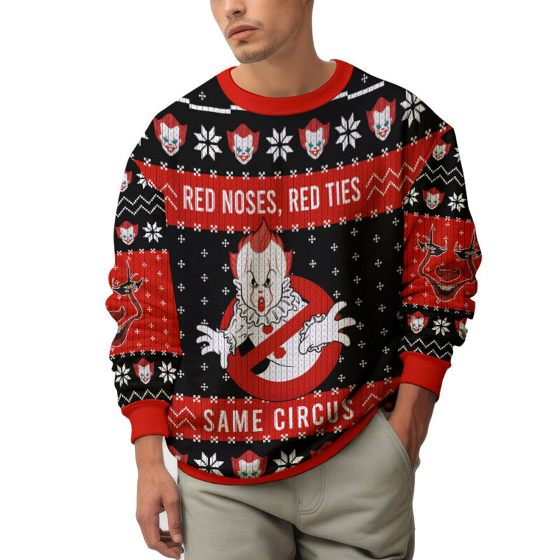 Pennywise IT Horror Ugly Sweater