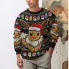 Eevee 2 Pokemon Christmas Ugly Sweater