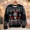 Let’s Get Schwifty! Rick and Morty Ugly Christmas Sweater