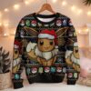 Eevee 2 Pokemon Christmas Ugly Sweater