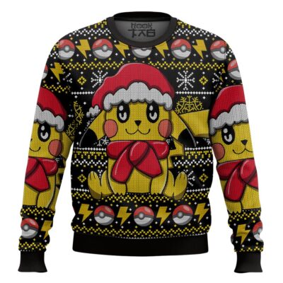 Pikachu Pokemon Christmas Ugly Sweater