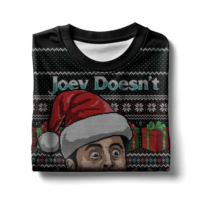 Joey Doesn't Share Presents Friends Ugly Sweater