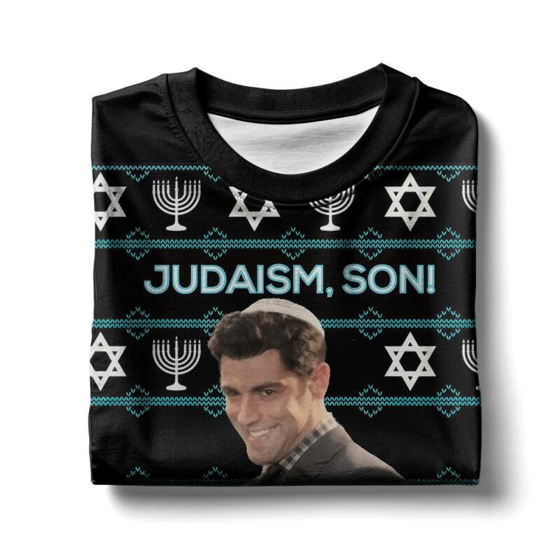 Winston Schmidt, Fox-New Girl, Judaism Son, Christmas Ugly Sweater