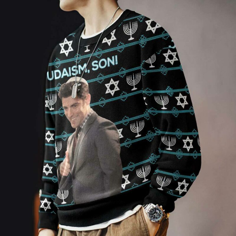 Winston Schmidt, Fox-New Girl, Judaism Son, Christmas Ugly Sweater