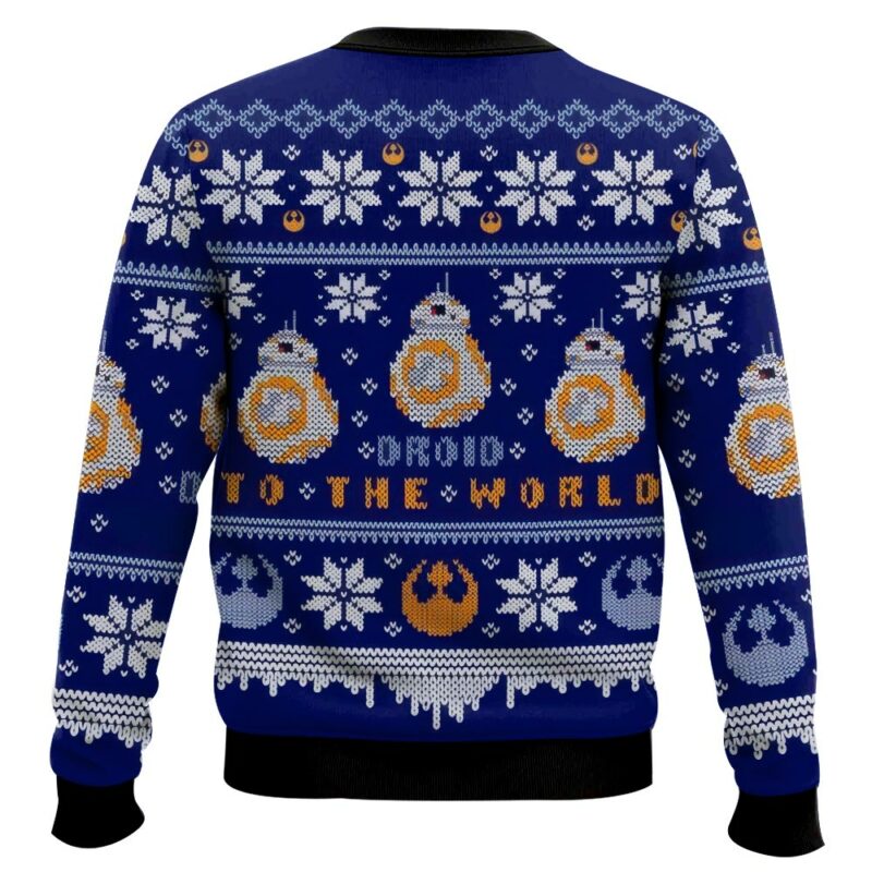 Droid To The World Star Wars Ugly Sweater