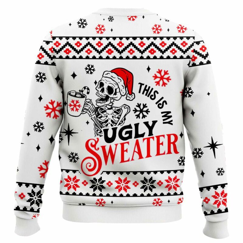 Skeleton: "This is my Ugly Sweater" Christmas Ugly Sweater