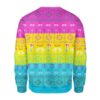 Pansexual Pride Flag Christmas Sweater