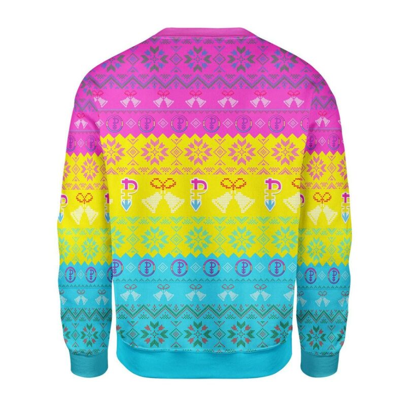 Pansexual Pride Flag Christmas Sweater