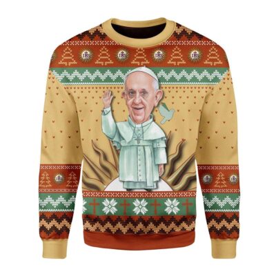 Pope Francis Christmas Sweater