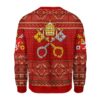 Pope Leo XII Coat of Arms Christmas Sweater