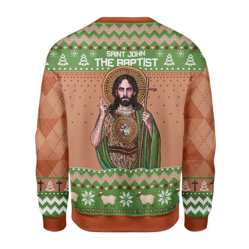 Saint John The Baptist Christmas Sweater