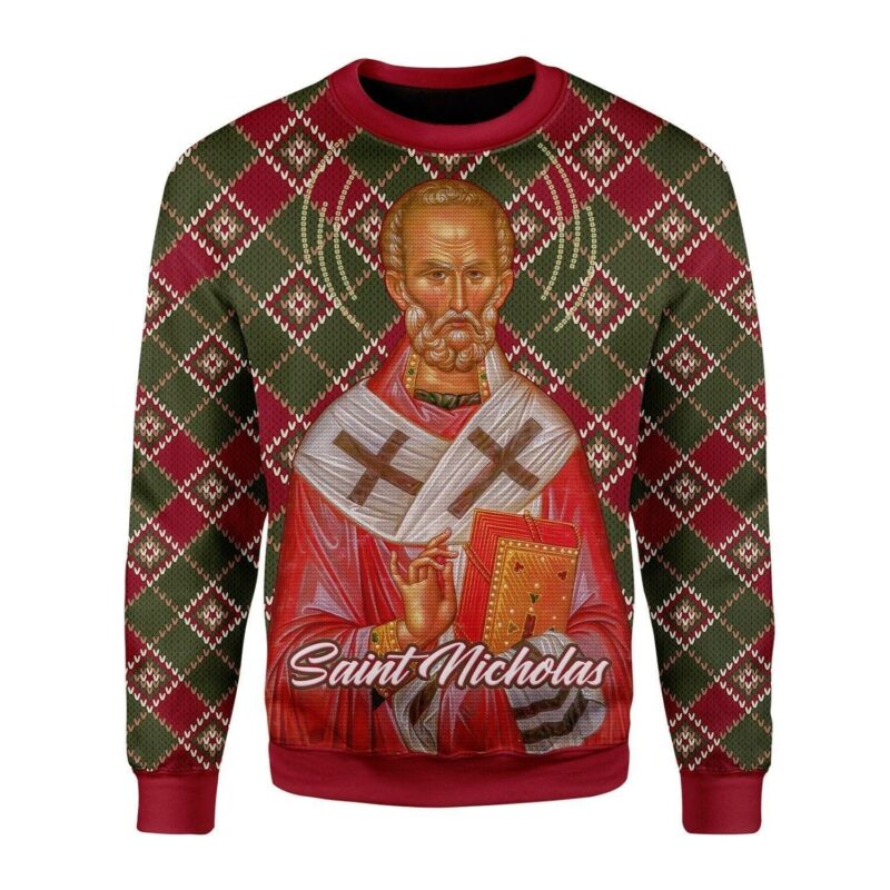 Saint Nicholas Christmas Sweater