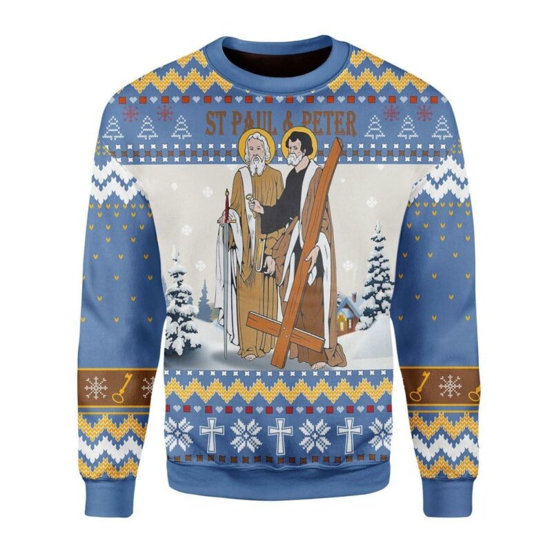 Saints Paul And Peter Christmas Sweater