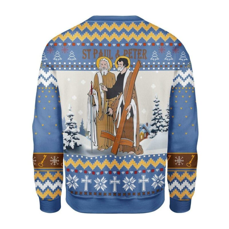 Saints Paul And Peter Christmas Sweater