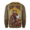 St Francis of Assisi Christmas Sweater