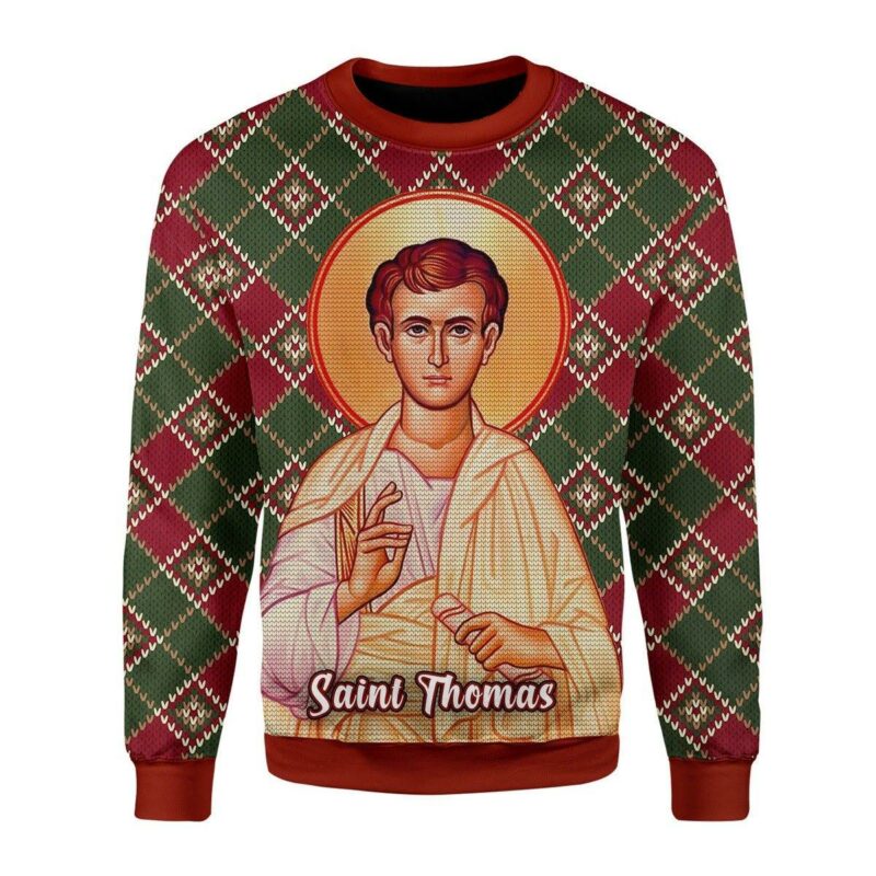 Thomas the Apostle Christmas Sweater