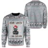 Ugly Christmas Cat Custom Sweater Apparel