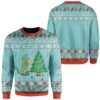 Ugly Christmas Dinosaur Custom Sweater Apparel