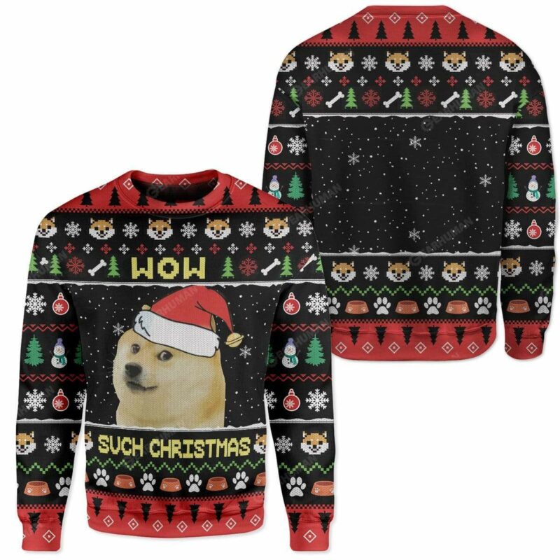 Ugly Christmas Dog Sweater