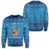 Ugly Christmas Drinking Flamingo Custom Sweater Apparel