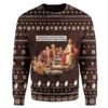 Ugly Christmas Jesus Custom Sweater Apparel