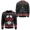 Ugly Christmas Police Navidad Custom Sweater Apparel