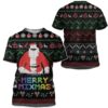 Ugly Christmas Santa Custom Sweater Apparel