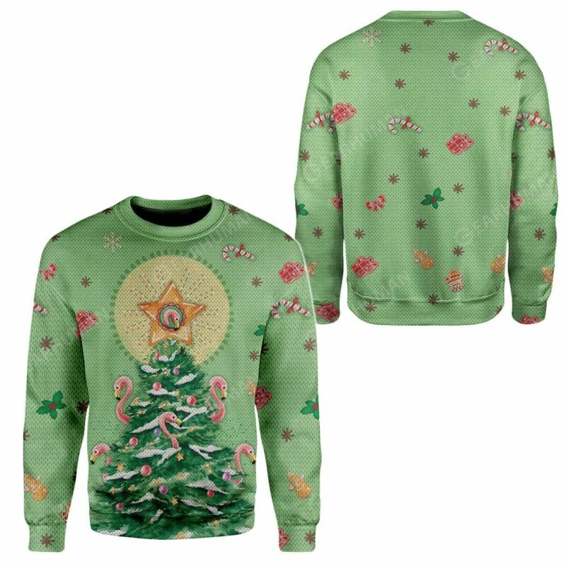 Ugly Christmas Tree Custom Sweater Apparel