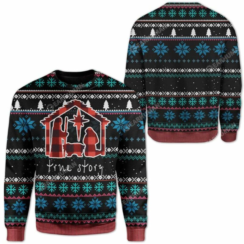 Ugly Christmas True Story Custom Sweater Apparel