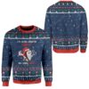 Ugly Finding Christmas Wine Custom Sweater Apparel