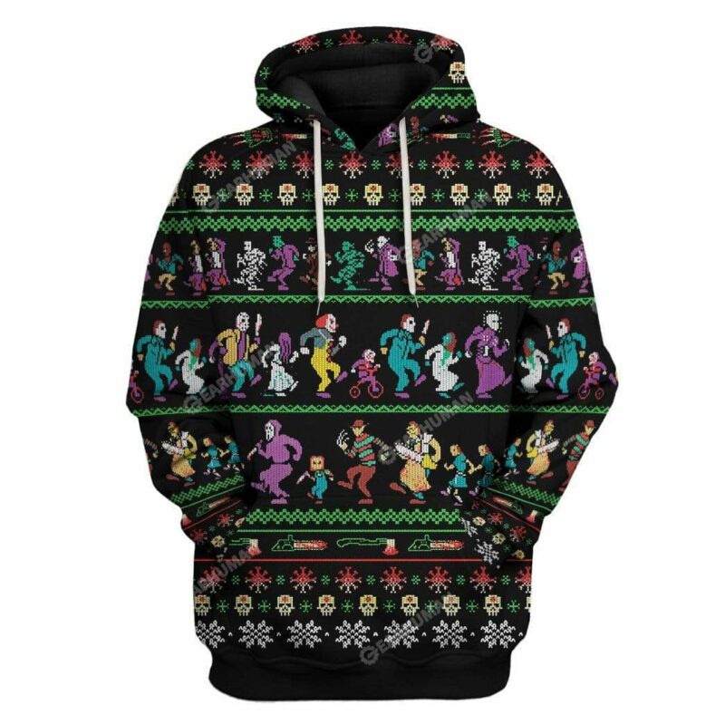 Ugly Mass Murder Hoodies Christmas Jumper