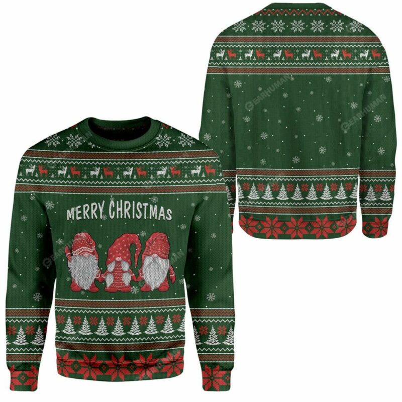 Ugly Merry Christmas Custom Sweater Apparel