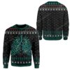 Ugly Respiratory Christmas Lights Custom Sweater Apparel