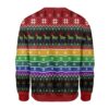 Unicorn LGBT Pew Pew Christmas Sweater