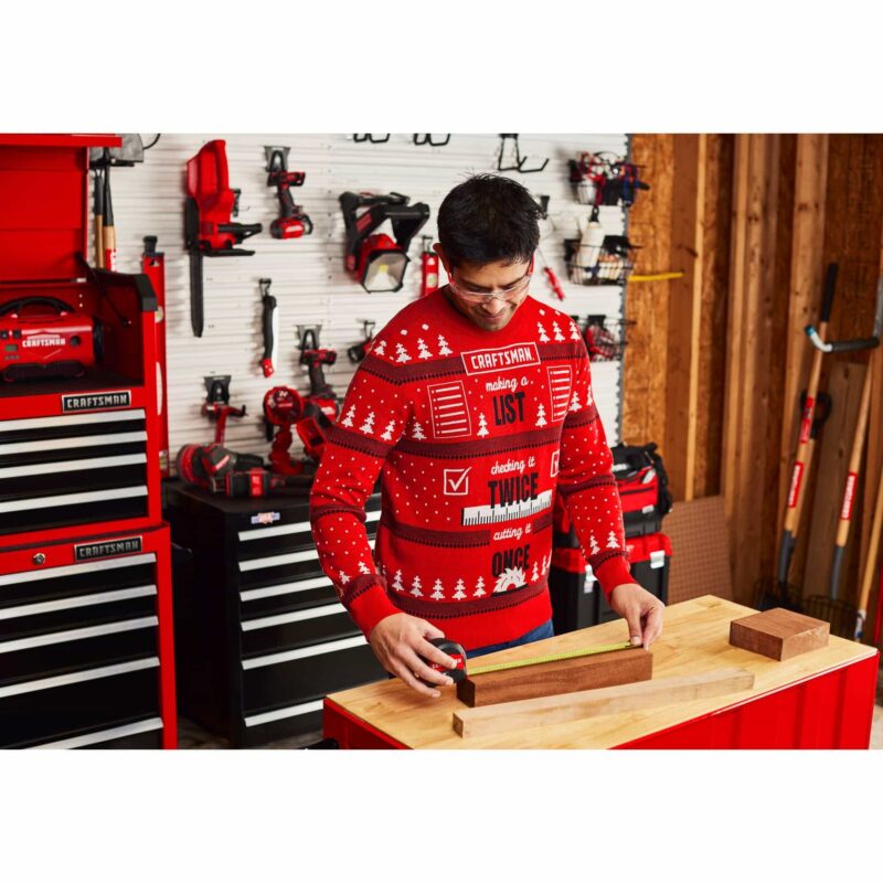 CRAFTSMAN, Merry Measurements Holiday Ugly Sweater