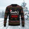 Santa’s Favorite Mom Ugly Christmas Sweater