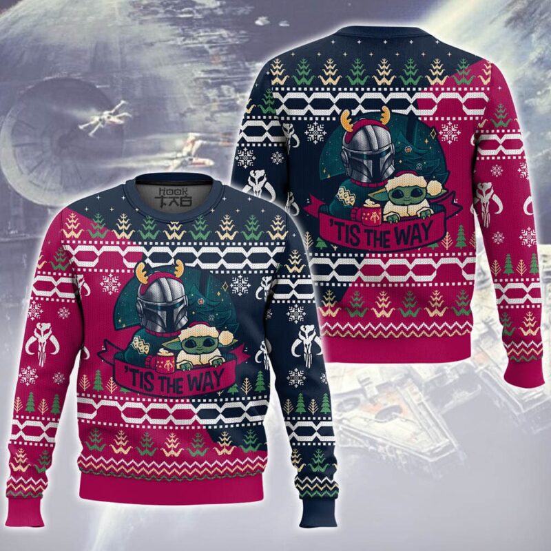 Star Wars, Tis the Way, Christmas Ugly Sweater