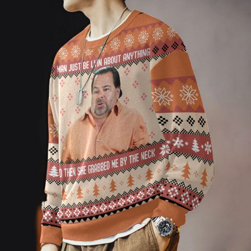 What neck? Meme Christmas Ugly Sweater