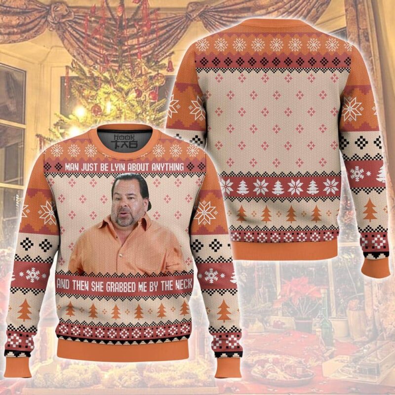 What neck? Meme Christmas Ugly Sweater