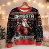 Gangsta Christmas, Funny Christmas Ugly Sweater