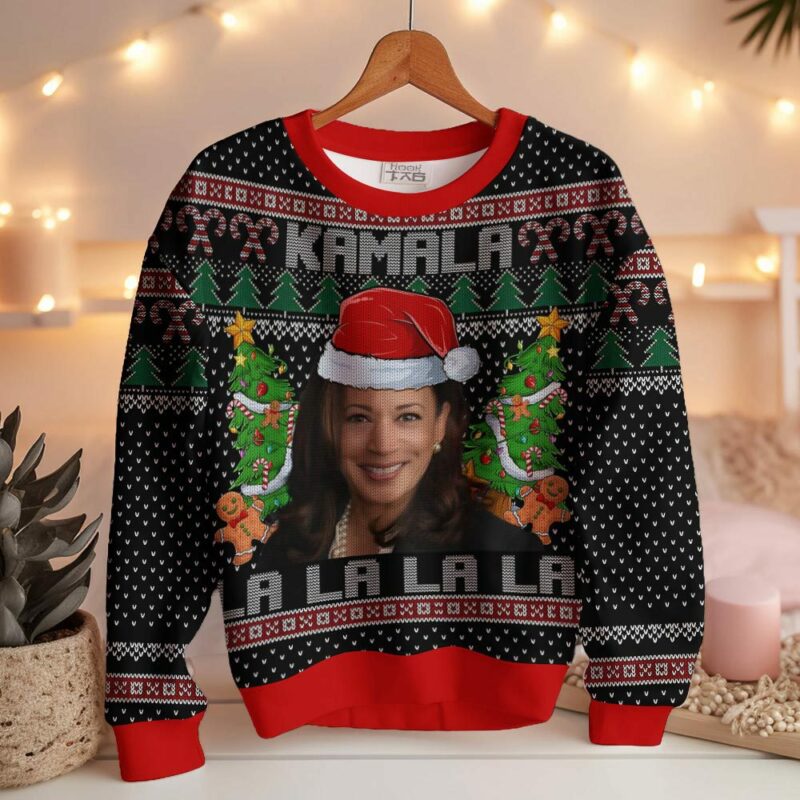 Kamala Harris 2024 Christmas Ugly Sweater