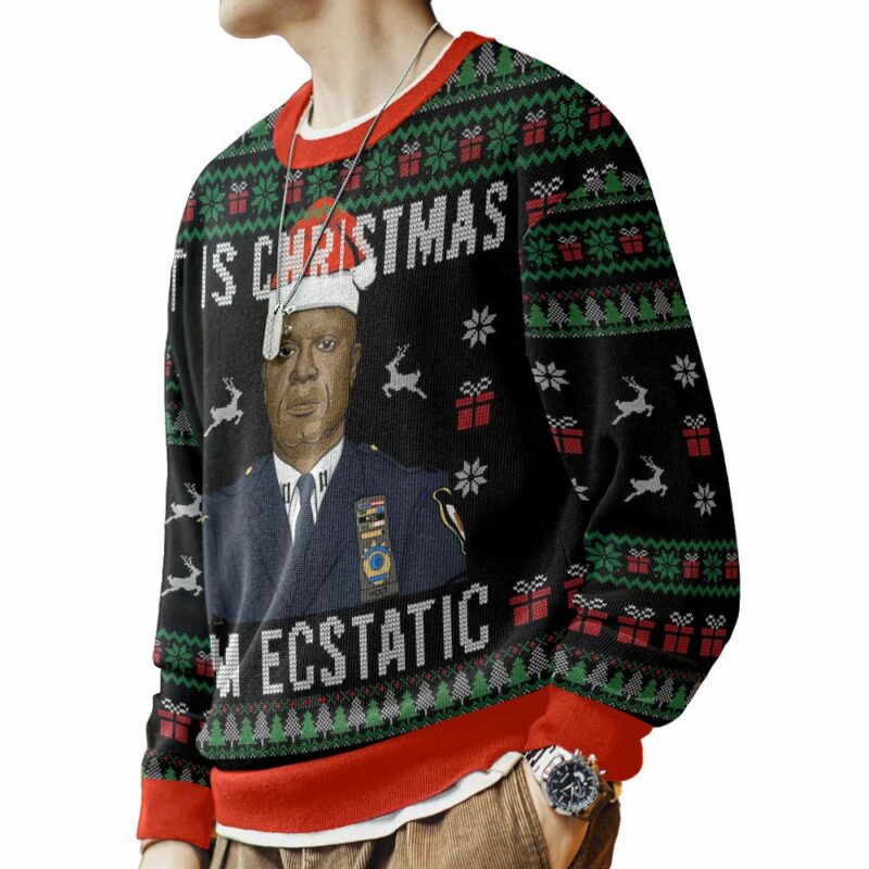 Brooklyn 99, Captain Holt, It Is Christmas Ugly Sweater